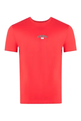 Print Center Logo T-Shirt (Red) - I23F02L63254571