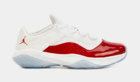 Air Jordan 11 CMFT Low Mens Basketball Shoes (White/Red)