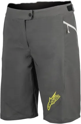 Alpinestars Stella Pathfinder Women's Cycling Shorts, Grey/Yellow