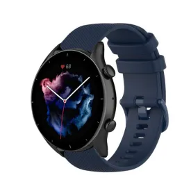 Amazfit GTR 3 (Pro) Premium Silicone Strap (Dark Blue)