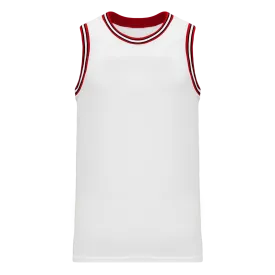 Athletic Knit (AK) B1710Y-415 Youth Chicago Bulls White Pro Basketball Jersey