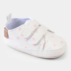 Baby Girl Shoes D73-White