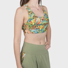 Boho Bass Sports Bra