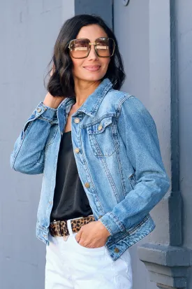 Chelsey Denim Jacket Blue