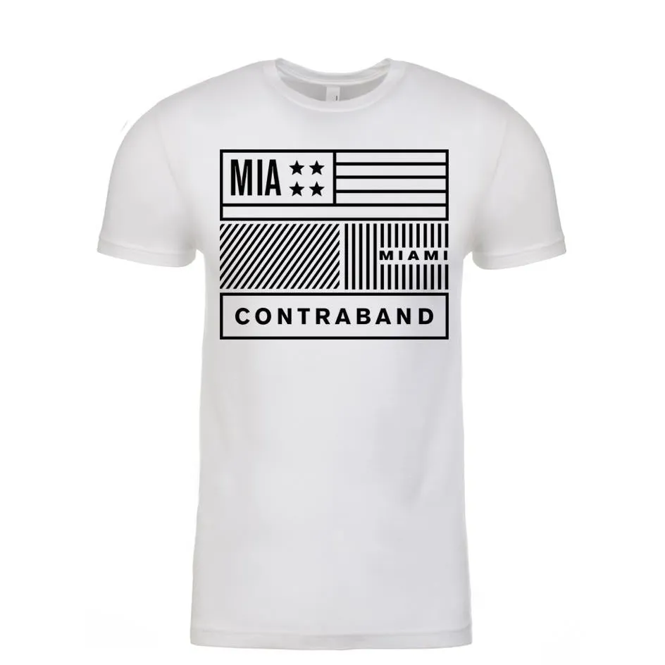 Contraband Sports 10029 MIA Miami Contraband Mens/Unisex T-Shirt