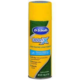 Dr. Scholl’s Odor X Odor Fighting Spray Powder