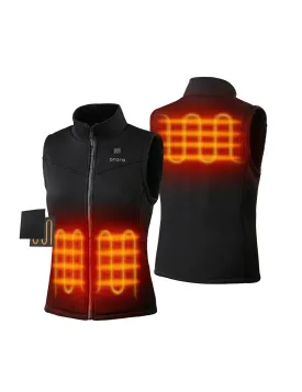 Final Sale - Women's Heated Fleece Vest