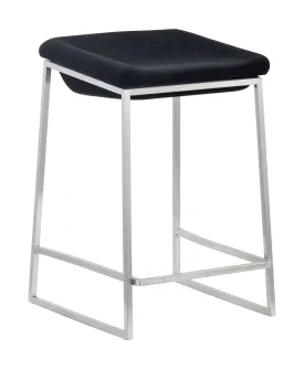 Lids Counter Stool (Set of 2) Dark Gray