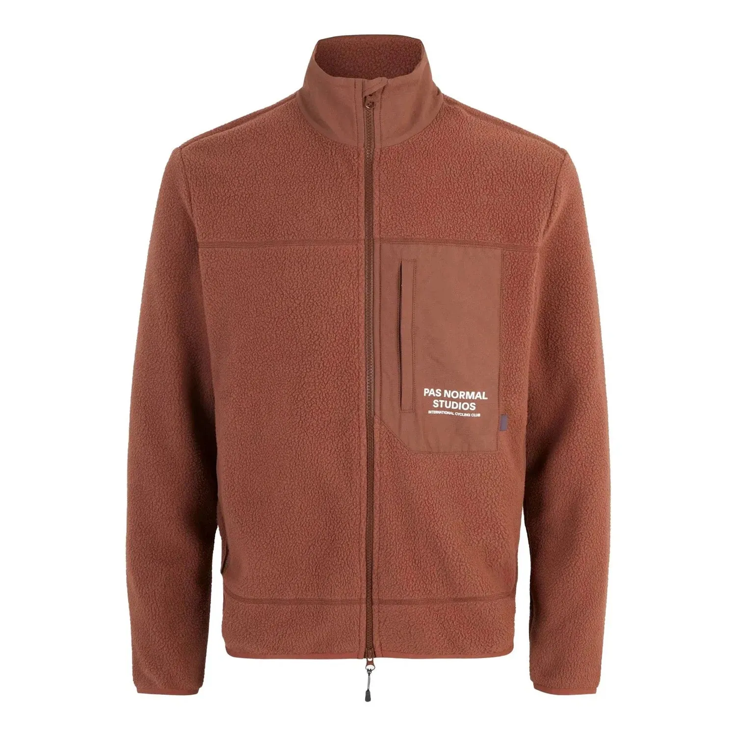 PAS NORMAL STUDIOS Off Race Fleece Jacket - Rust