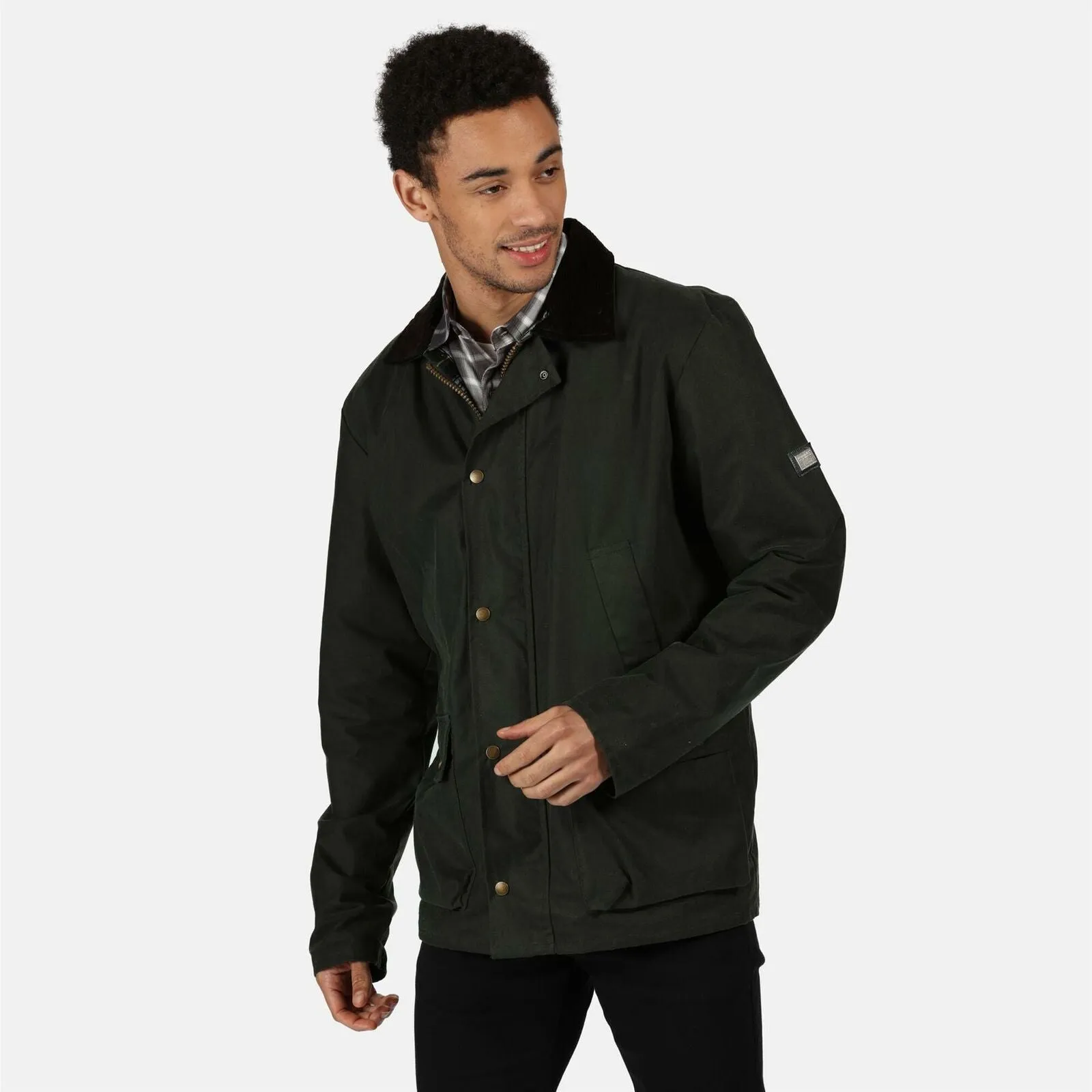 Regatta Mens Country Water Repellent Collared Full Zip Classic Coat