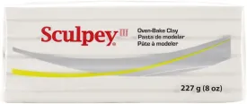 Sculpey Oven Bake Clay III-White