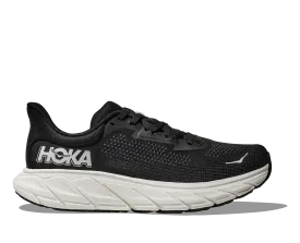 Women's Hoka Arahi 7 Wide 1147890BWHT Color:  Black/White