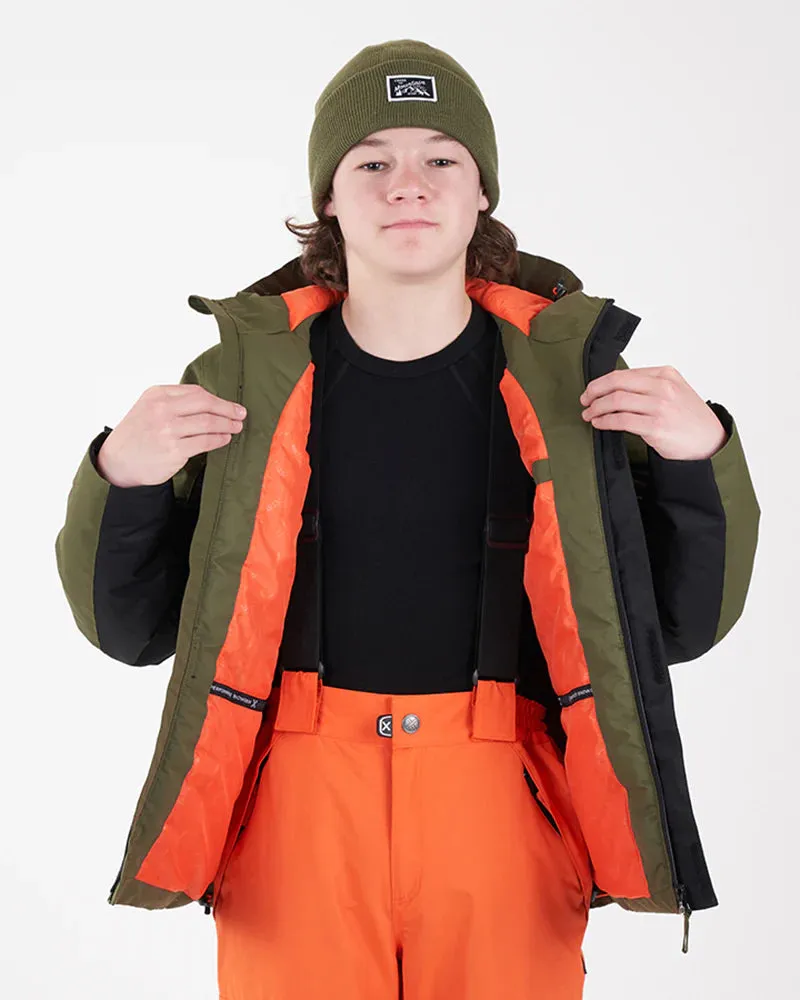 XTM Atlas Youth Jacket Winter Moss